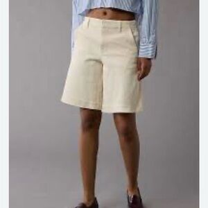 AE 11" Stretch High-Waisted Trouser Short